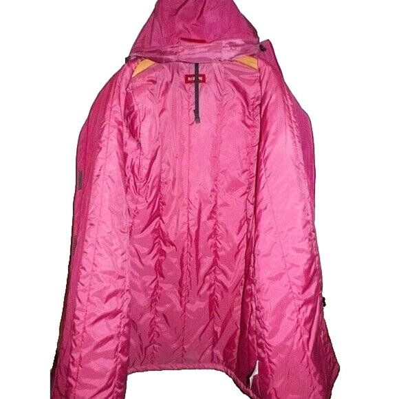 Size S REPLAY (EUR) Pink Mid Length Cotton Blend Urban Cargo Parka Jacket - Picture 3 of 7